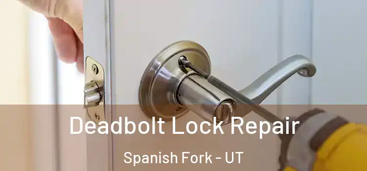 Deadbolt Lock Repair Spanish Fork - UT